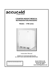 Handleiding Accucold AL652BDPL Koelkast