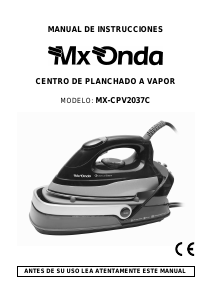 Mode d’emploi MX Onda MX-CPV2037C Fer à repasser