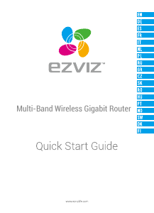Manual de uso EZVIZ W3 Router