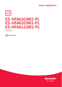 Instrukcja Sharp ES-HFA6103W3-PL Pralka