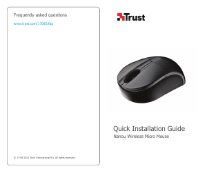 Manual Trust 17085 Nanou Mouse