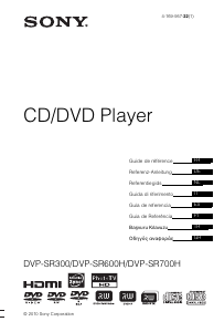 Bedienungsanleitung Sony DVP-SR600H DVD-player