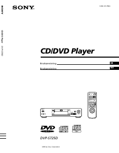 Bruksanvisning Sony DVP-S725D DVD spelare