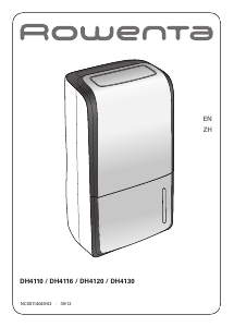 Bruksanvisning Rowenta DH4120 Avfuktare