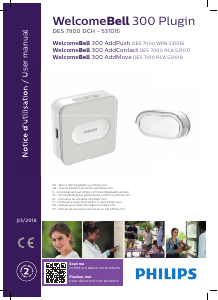Manual de uso Philips DES7010RCA WelcomeBell Intercomunicador