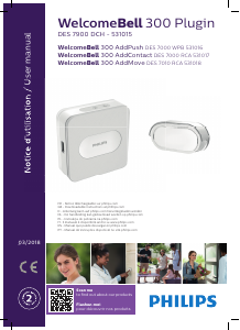 Handleiding Philips DES7900DCH WelcomeBell Intercomsysteem