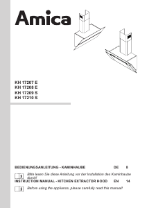 Bedienungsanleitung Amica KH 17209 S Dunstabzugshaube