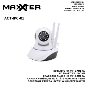 Bruksanvisning Maxxter ACT-IPC-01 IP Kamera