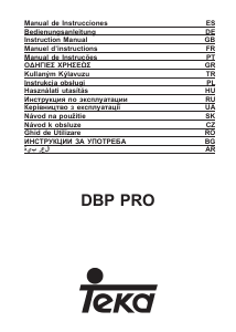 Manual Teka DBP 70 PRO Cooker Hood