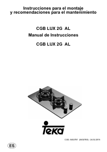 Εγχειρίδιο Teka CGB LUX 30 2G AL CI Εστία κουζίνας