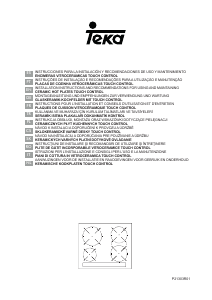 Manuale Teka IZ 6420 Piano cottura