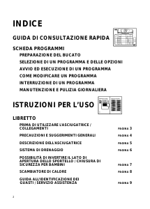 Manuale Ignis ASC 16 IG Asciugatrice