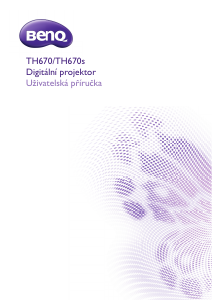 Manuál BenQ TH670 Projektor