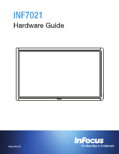 Handleiding InFocus INF7021 Mondopad Touchscreen