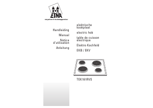 Manual ETNA TEK161RVS Hob