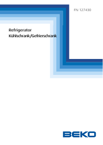 Bruksanvisning BEKO FN 127430 Frys
