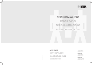 Mode d’emploi ETNA AB590LRVS Hotte aspirante