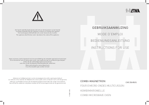 Handleiding ETNA CM125HRVS Magnetron
