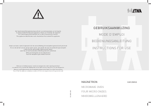 Handleiding ETNA SM125RVS Magnetron