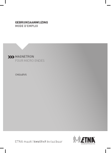 Handleiding ETNA CM244RVS Magnetron