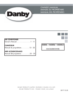 Manual Danby DAC060BHUWDB Air Conditioner
