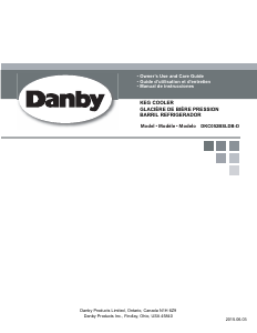 Manual de uso Danby DKC052BSLDB-D Tirador de bebidas