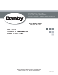 Mode d’emploi Danby DKC054A1BSL2DB Système de tireuse