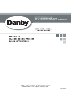 Handleiding Danby DKC054A1BSL2DB Tapsysteem