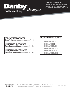 Manual de uso Danby DCR044A2WDD Refrigerador