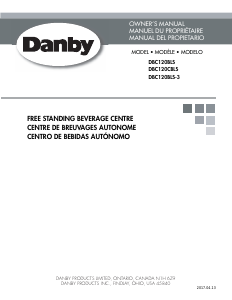 Mode d’emploi Danby DBC120BLS Réfrigérateur