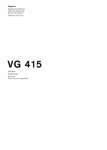 Bedienungsanleitung Gaggenau VG415111 Kochfeld