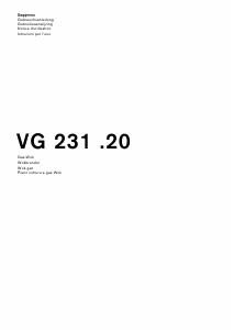 Manuale Gaggenau VG231220DE Piano cottura