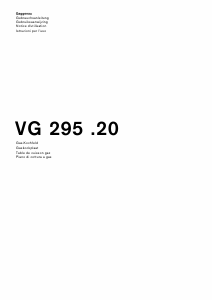 Bedienungsanleitung Gaggenau VG295220DE Kochfeld