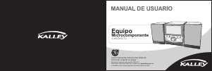 Manual de uso Kalley K-MCD501TV Set de estéreo