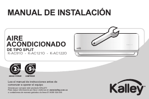 Manual de uso Kalley K-AC91O Aire acondicionado