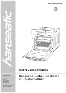 Bedienungsanleitung Hanseatic 163.3TaYDRHbSr Backofen