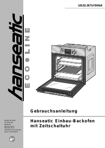 Bedienungsanleitung Hanseatic 10132.2ETsYDHbX Backofen