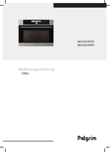 Bedienungsanleitung Pelgrim MAC624RVS Mikrowelle