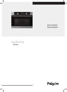 Handleiding Pelgrim MAC524RVS Magnetron