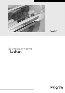 Handleiding Pelgrim OKG260 Koelkast