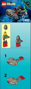 Manual Lego set 6107 Aquazone Recon ray