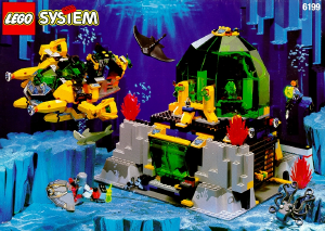 Mode d’emploi Lego set 6199 Aquazone La station de cristallisation hydroélectrique 