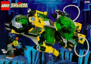 Mode d’emploi Lego set 6180 Aquazone Hydro search sous-marin