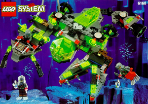 Mode d’emploi Lego set 6160 Aquazone Scorpion de mer