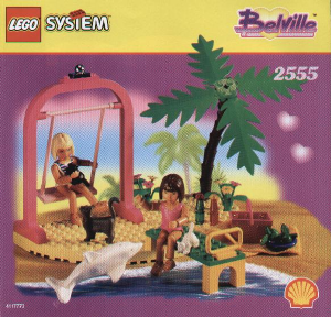 Handleiding Lego set 2555 Belville Schommel