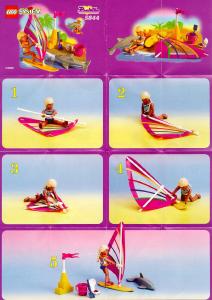 Manual Lego set 5844 Belville Dolphin windsurfer