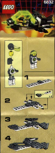Kullanım kılavuzu Lego set 6832 Blacktron Super Nova II