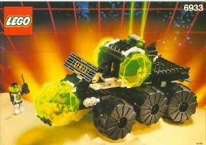 Manual Lego set 6933 Blacktron Spectral starguider
