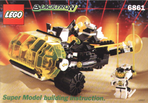 Manual Lego set 6861 Blacktron Super model