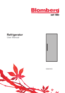 Handleiding Blomberg SSM4450 Koelkast